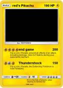 red's Pikachu