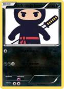 Dark ninja hero