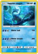Sapphire dragon