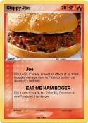 Sloppy Joe Sloppy Joe