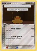 knife duck