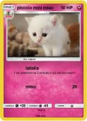 piccolo mini miao piccolo mini