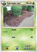 Fast made card