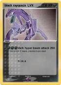 black rayquaza