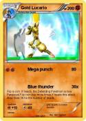 Gold Lucario
