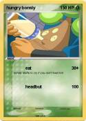 hungry bonsly