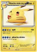 Pikachu stole