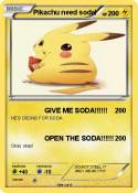 Pikachu need
