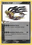 giratina origin