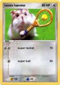 tennis hamster