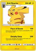 Evil Pikachu