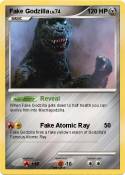 Fake Godzilla