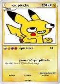 epic pikachu