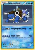 blastoise family blastoise