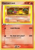 Charizard card