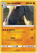 One Horsy Boi