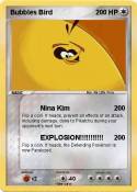 Bubbles Bird