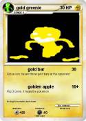 gold greenie