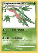 Grovyle con ramita Grovyle con
