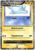 white Pikachu