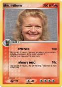 Mrs. milhorn
