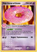 Pink Donut of