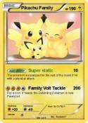 Pikachu Family