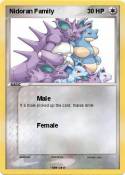Nidoran Family