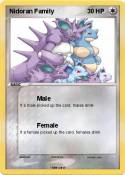 Nidoran Family