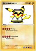 Gangsta Pikachu