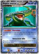 Reptile warrior