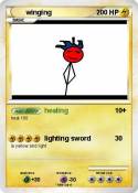 winging