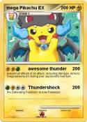 mega Pikachu EX
