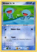 Wooper lv. 14 Wooper lv. 14