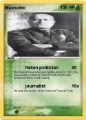 Mussolini