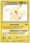 Cute Pikachu lv.30000 Cute Pikachu