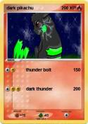 dark pikachu