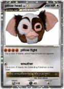 pillow head
