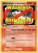 worst singer in