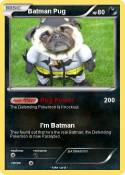 Batman Pug