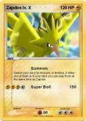 Zapdos lv. X