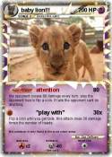 baby lion!!!