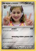 my sister