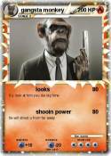 gangsta monkey