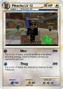 Pikachu LV 12