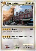 Giant chicken