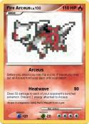 Fire Arceus
