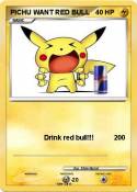 PICHU WANT RED