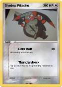 Shadow Pikachu