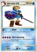 blue tunic link